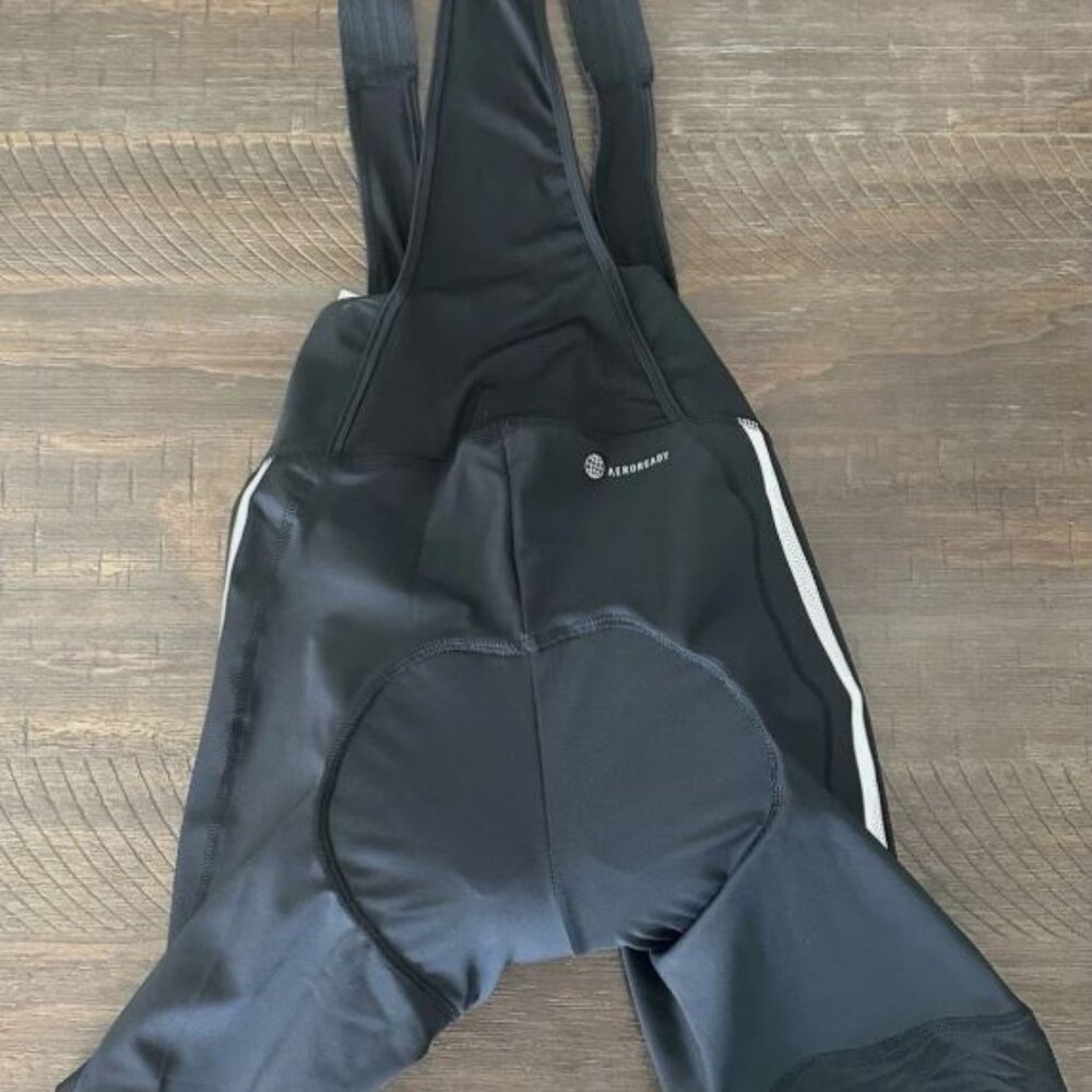 Adidas Womens Black The Bib Tights Padded Cycling Ciclismo Shorts Size Small - Picture 8 of 10
